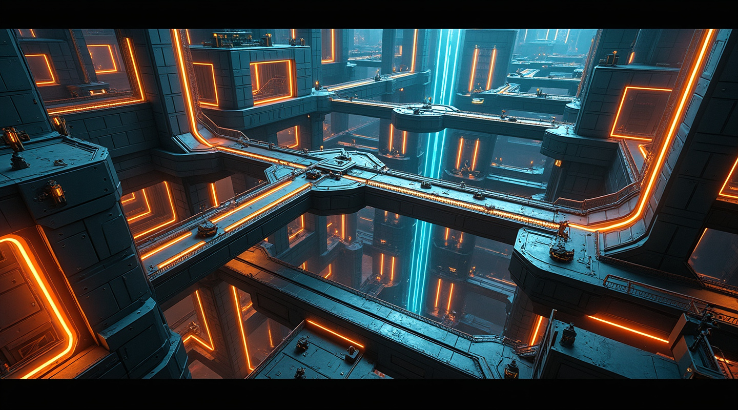NeonCraft Labirent